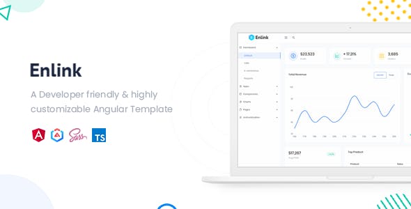 Enlink - Angular 11 Admin Template