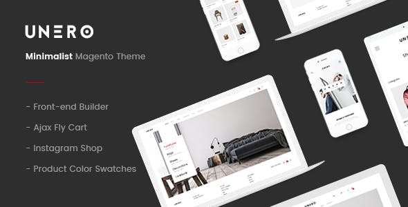 Unero – Minimalist Magento 2 and 1 Theme