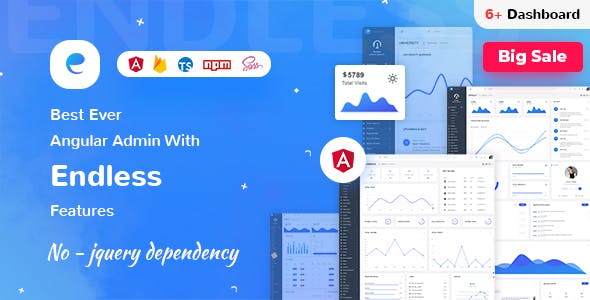 Endless - Angular 11 Admin Template