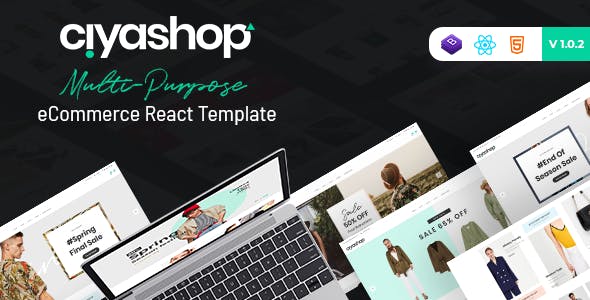 CiyaShop - Multi-Purpose eCommerce React Template