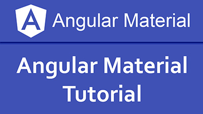 Angular Material Tutorial